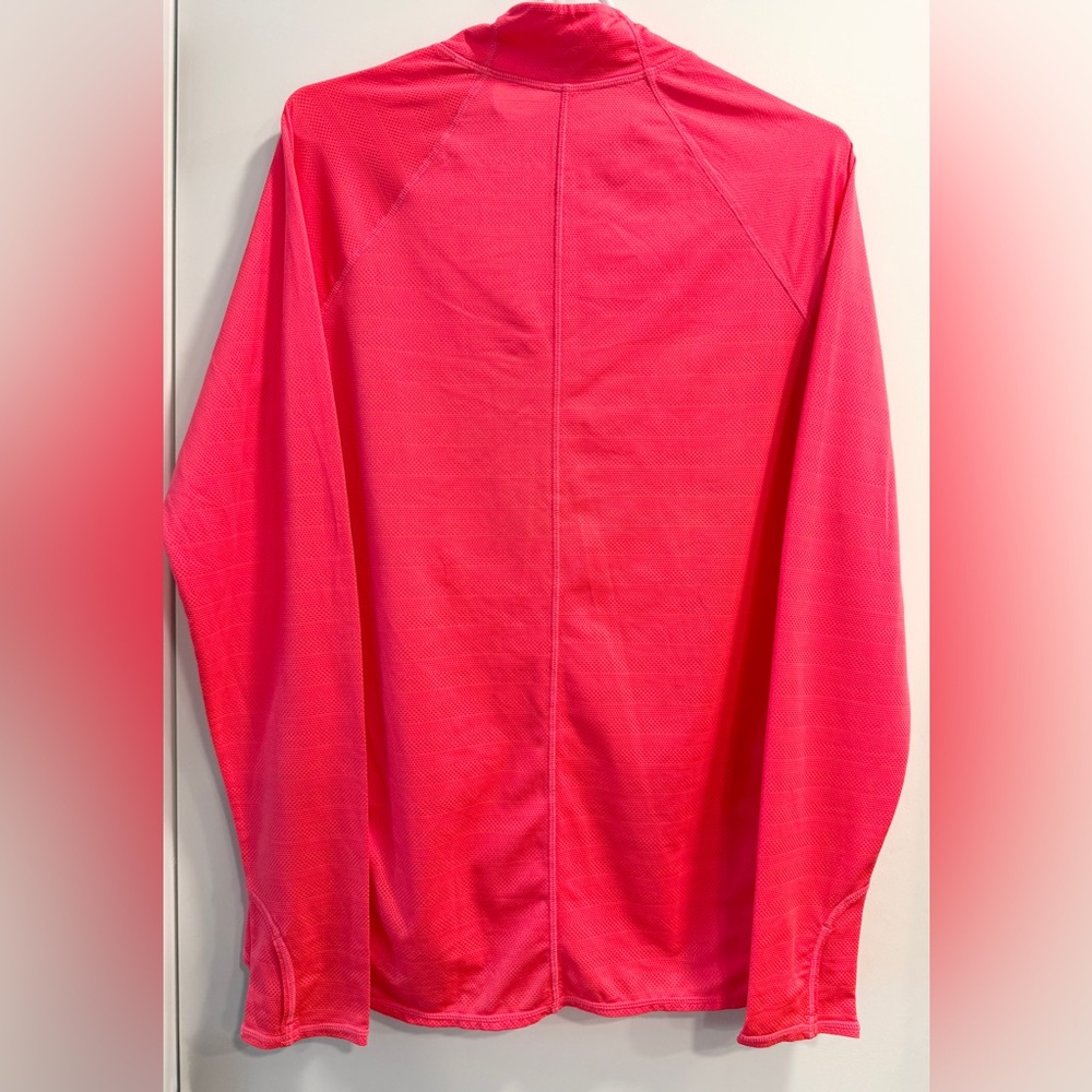 Athleta Spinner Half Zip Running Performance Pullover 
Coralade, Large - Picture 2 of 7